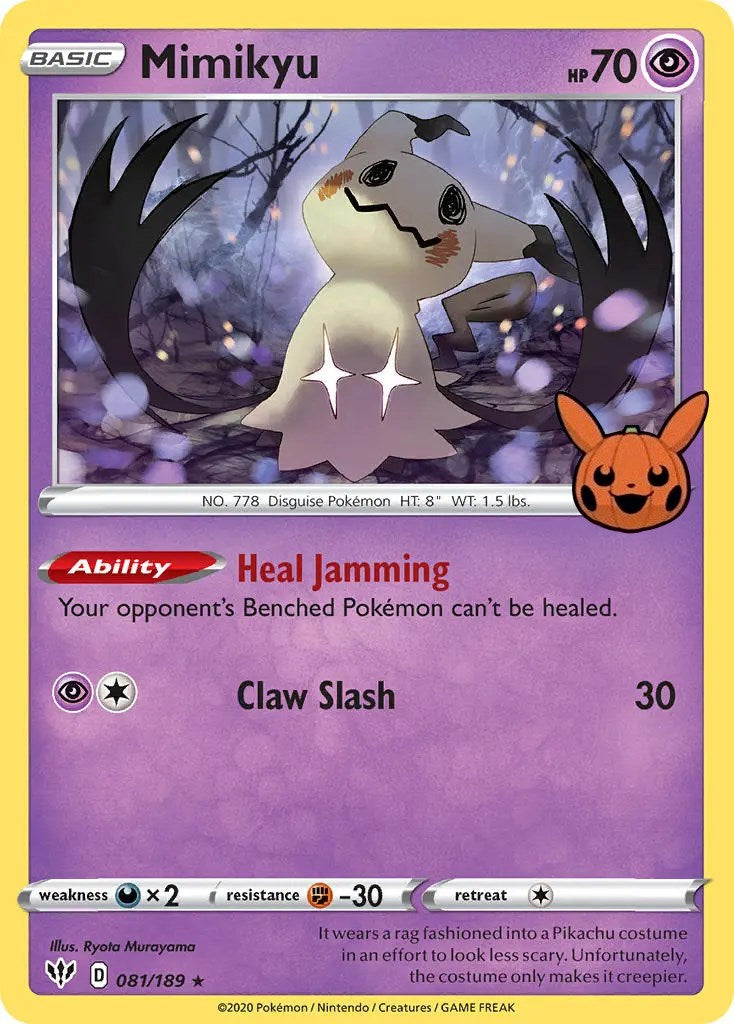 Mimikyu (081/189) [Trick or Trade] | Mega City Incorporated