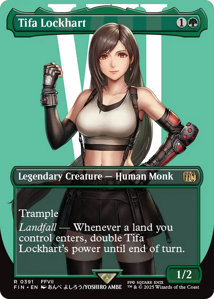 Tifa Lockhart (Borderless) [FINAL FANTASY] | Mega City Incorporated