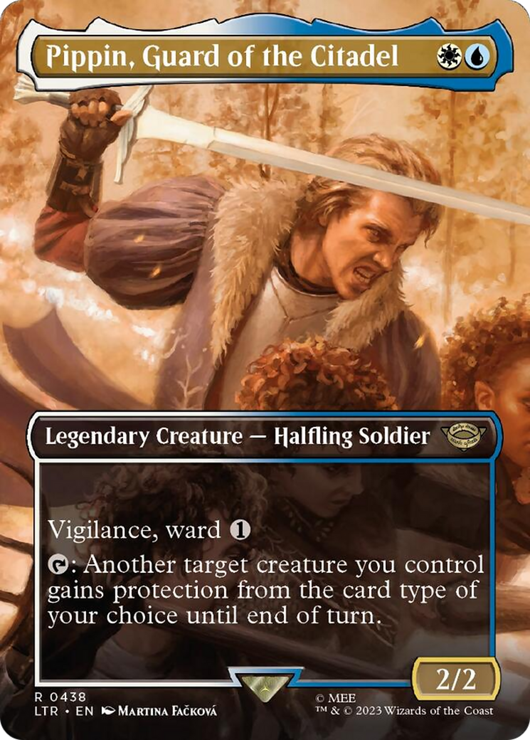 Pippin, Guard of the Citadel (Borderless Alternate Art) [The Lord of the Rings: Tales of Middle-Earth] | Mega City Incorporated