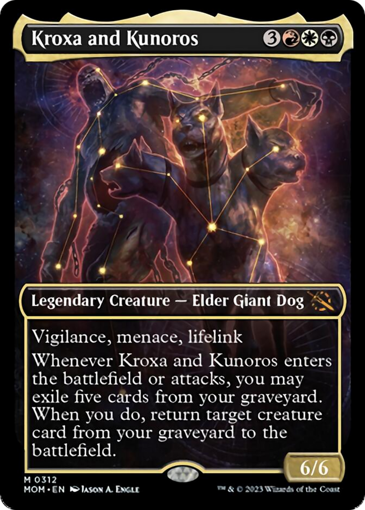 Kroxa and Kunoros (Showcase Planar Booster Fun) [March of the Machine] | Mega City Incorporated