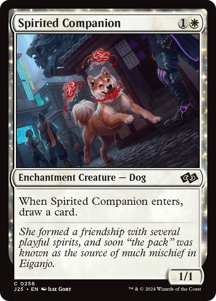 Spirited Companion [Foundations Jumpstart] | Mega City Incorporated