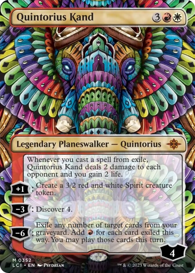 Quintorius Kand (0352) (Borderless) [The Lost Caverns of Ixalan] | Mega City Incorporated