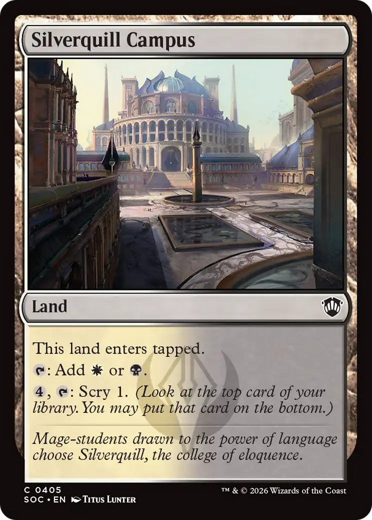 Silverquill Campus [Secrets of Strixhaven Commander] | Mega City Incorporated