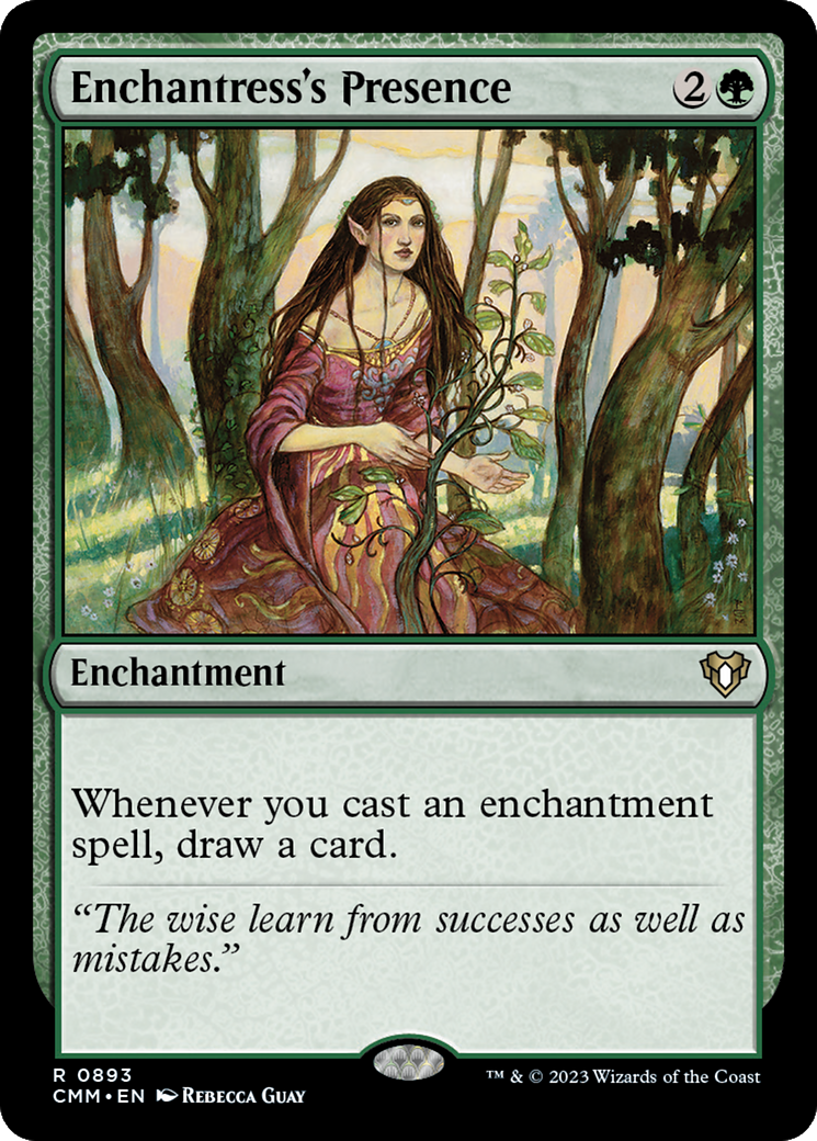 Enchantress's Presence [Commander Masters] | Mega City Incorporated