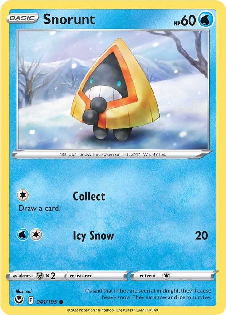 Snorunt (041/195) [Sword & Shield: Silver Tempest] | Mega City Incorporated