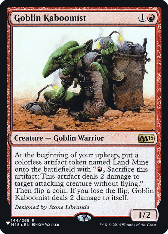 Goblin Kaboomist [Secret Lair: Heads I Win, Tails You Lose] | Mega City Incorporated