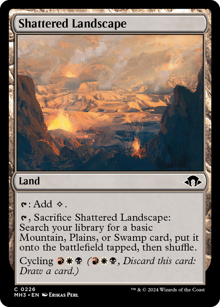 Shattered Landscape [Modern Horizons 3] | Mega City Incorporated