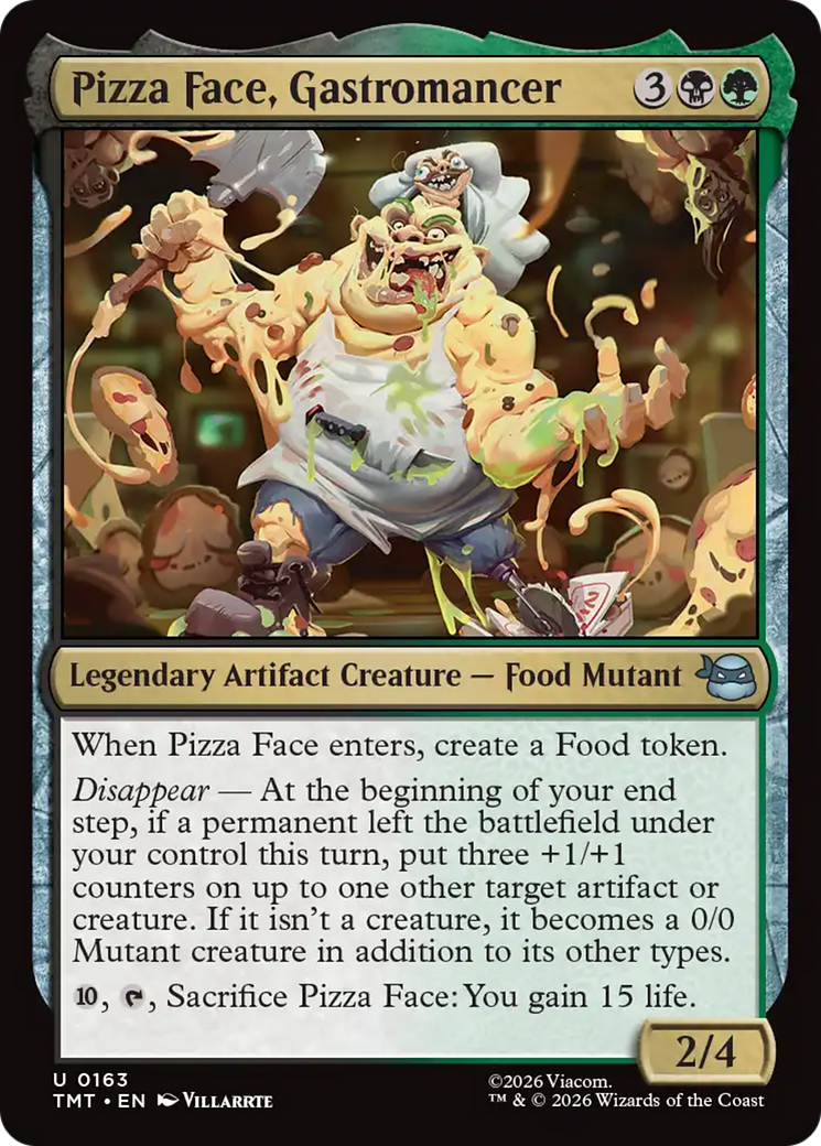 Pizza Face, Gastromancer [Teenage Mutant Ninja Turtles] | Mega City Incorporated