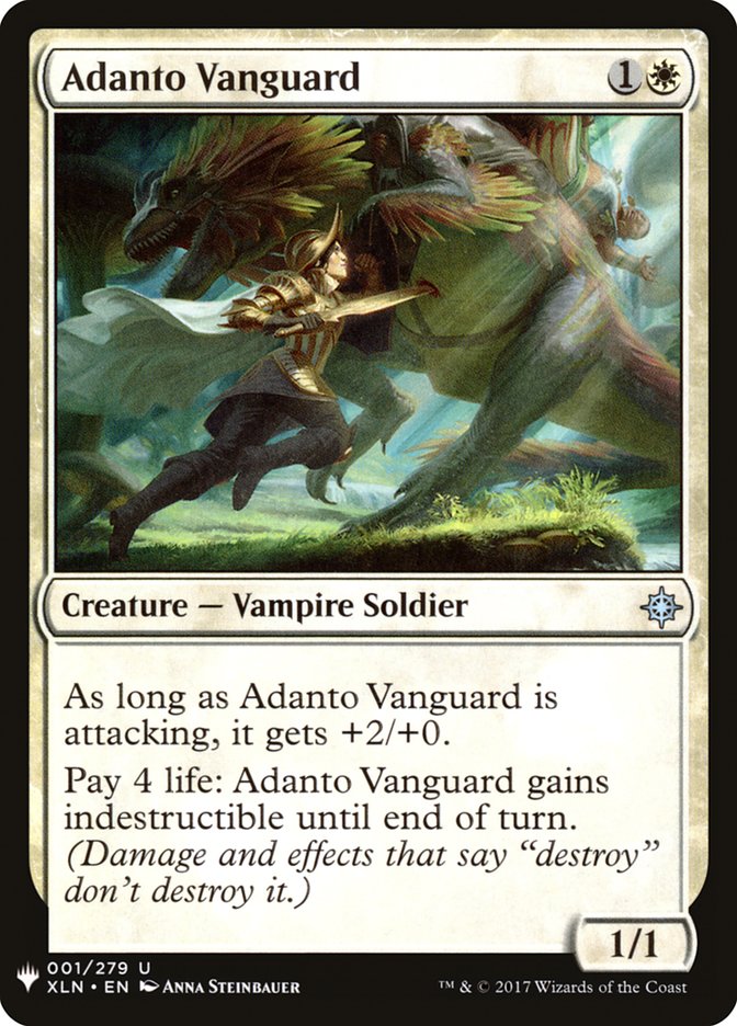 Adanto Vanguard [Mystery Booster] | Mega City Incorporated