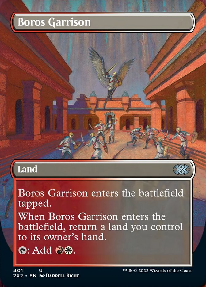 Boros Garrison (Borderless Alternate Art) [Double Masters 2022] | Mega City Incorporated