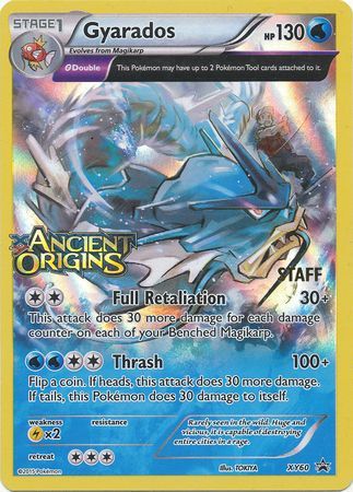 Gyarados (XY60) (Staff) [XY: Black Star Promos] | Mega City Incorporated