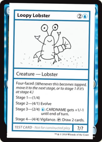 Loopy Lobster (2021 Edition) [Mystery Booster Playtest Cards] | Mega City Incorporated