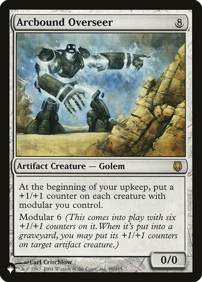 Arcbound Overseer [The List] | Mega City Incorporated