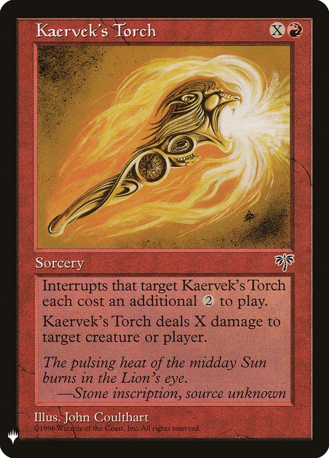 Kaervek's Torch [Mystery Booster] | Mega City Incorporated