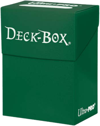 Ultra PRO Deck Box-Solid Green | Mega City Incorporated