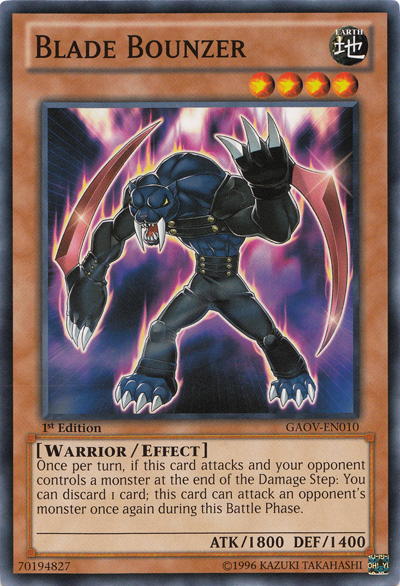 Blade Bounzer [GAOV-EN010] Common | Mega City Incorporated