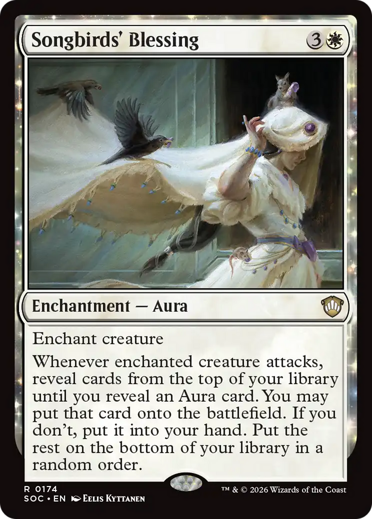 Songbirds' Blessing [Secrets of Strixhaven Commander] | Mega City Incorporated