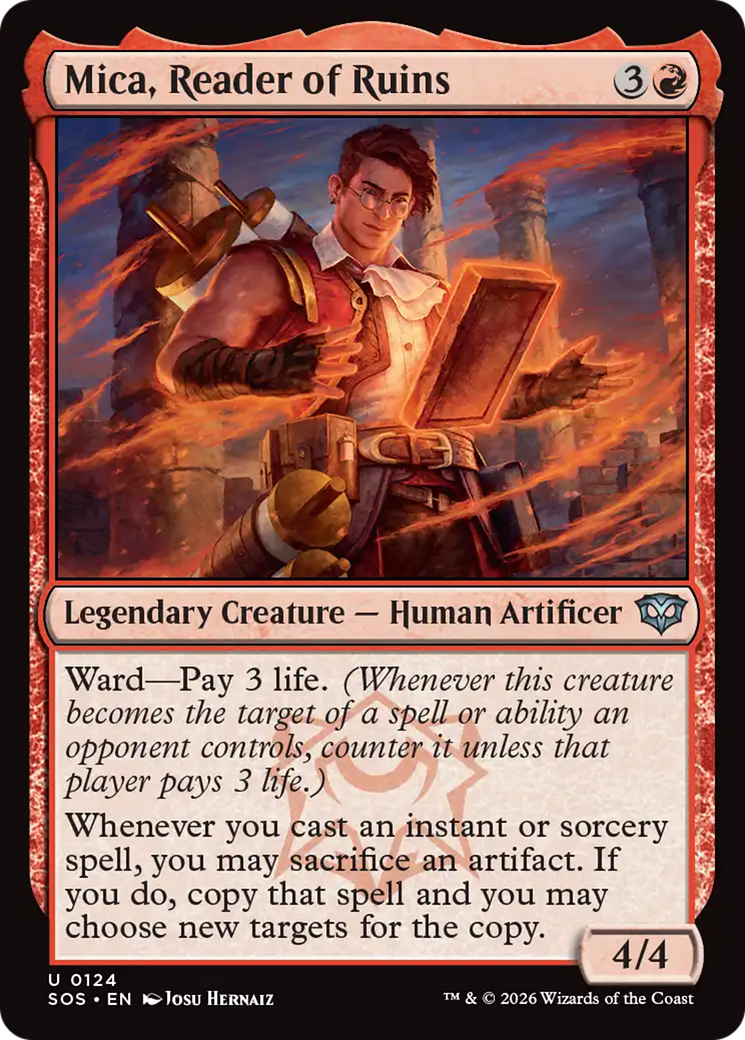 Mica, Reader of Ruins [Secrets of Strixhaven] | Mega City Incorporated