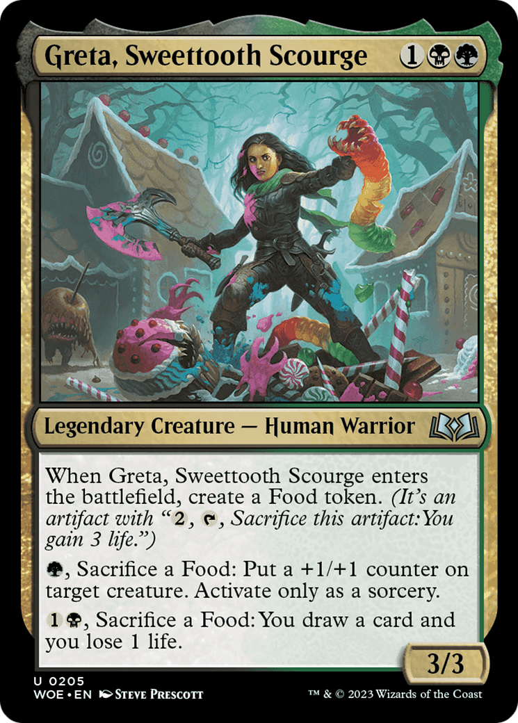 Greta, Sweettooth Scourge [Wilds of Eldraine] | Mega City Incorporated