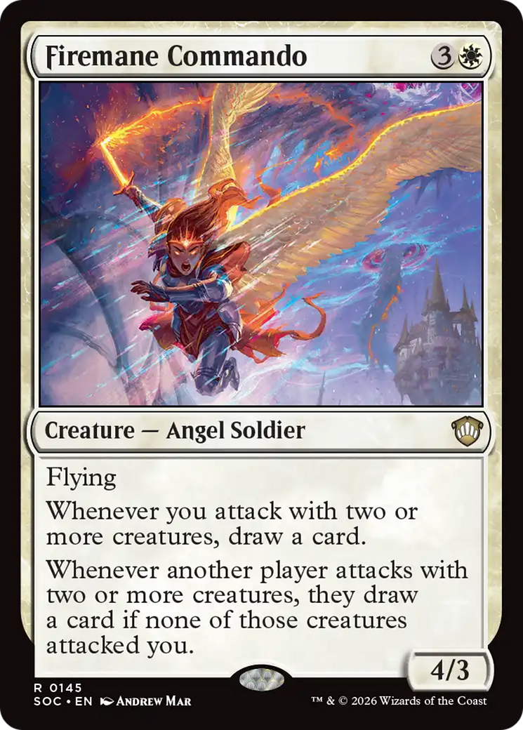 Firemane Commando [Secrets of Strixhaven Commander] | Mega City Incorporated