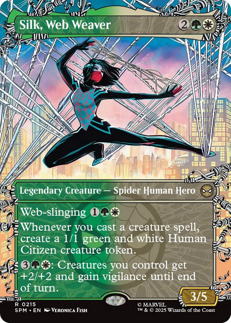 Silk, Web Weaver (Borderless) [Marvel's Spider-Man] | Mega City Incorporated