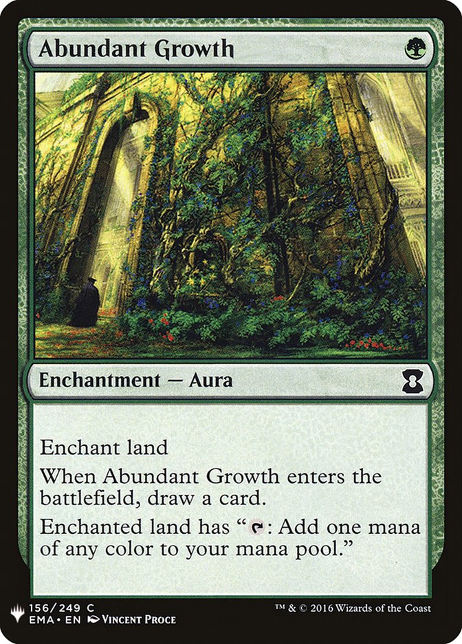 Abundant Growth [Mystery Booster] | Mega City Incorporated