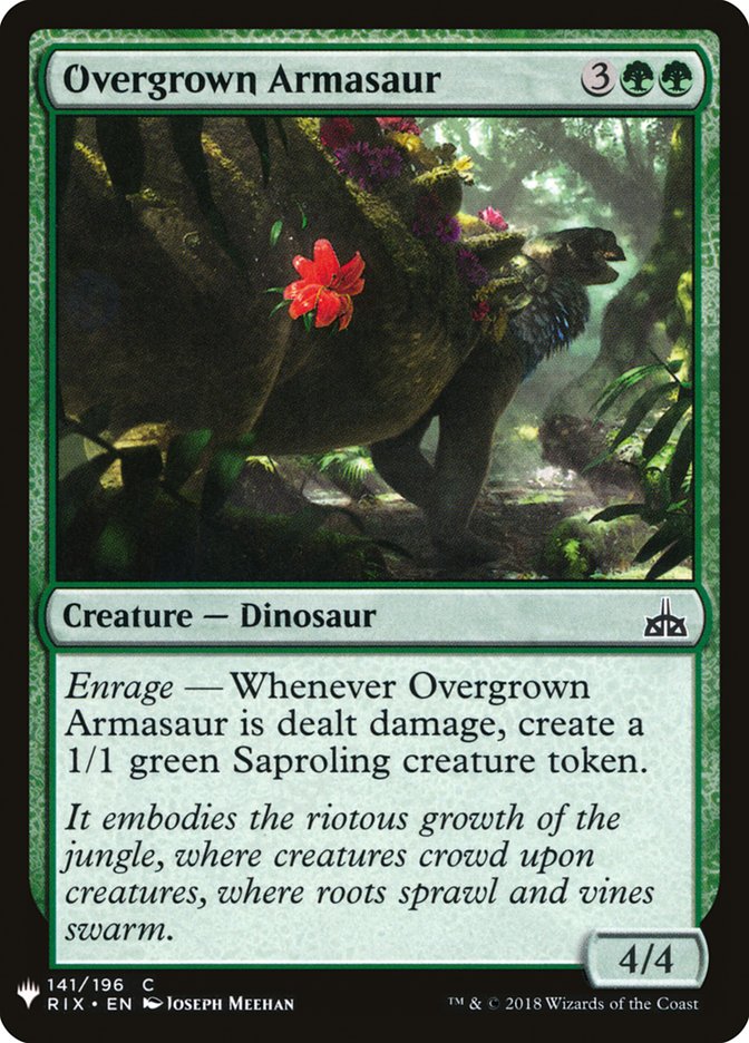 Overgrown Armasaur [Mystery Booster] | Mega City Incorporated