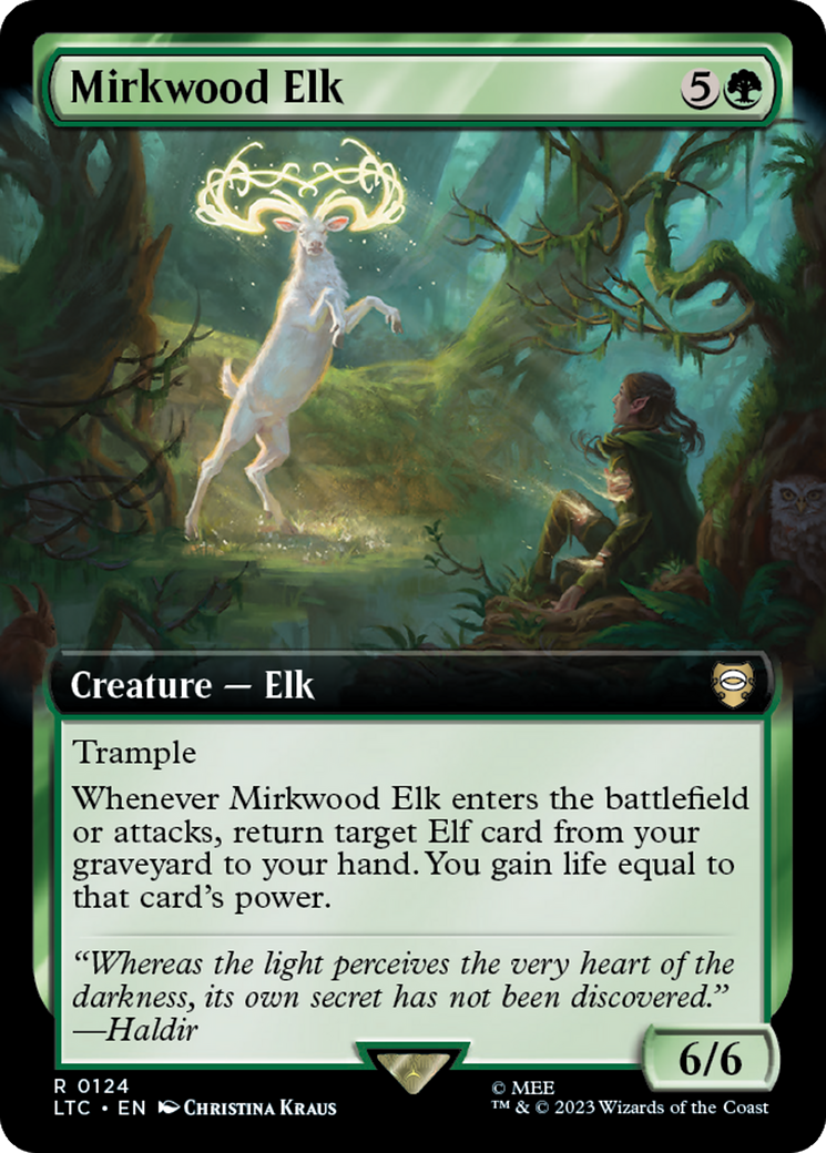 Mirkwood Elk (Extended Art) [The Lord of the Rings: Tales of Middle-Earth Commander] | Mega City Incorporated