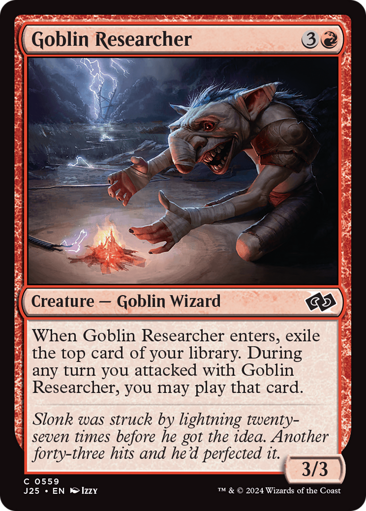 Goblin Researcher [Foundations Jumpstart] | Mega City Incorporated