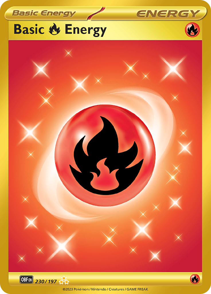 Basic Fire Energy (230/197) [Scarlet & Violet: Obsidian Flames] | Mega City Incorporated