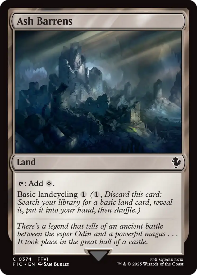 Ash Barrens [FINAL FANTASY Commander] | Mega City Incorporated