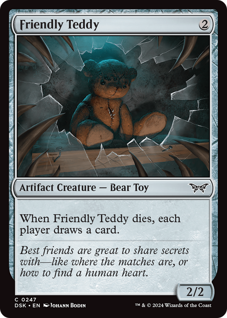 Friendly Teddy [Duskmourn: House of Horror] | Mega City Incorporated