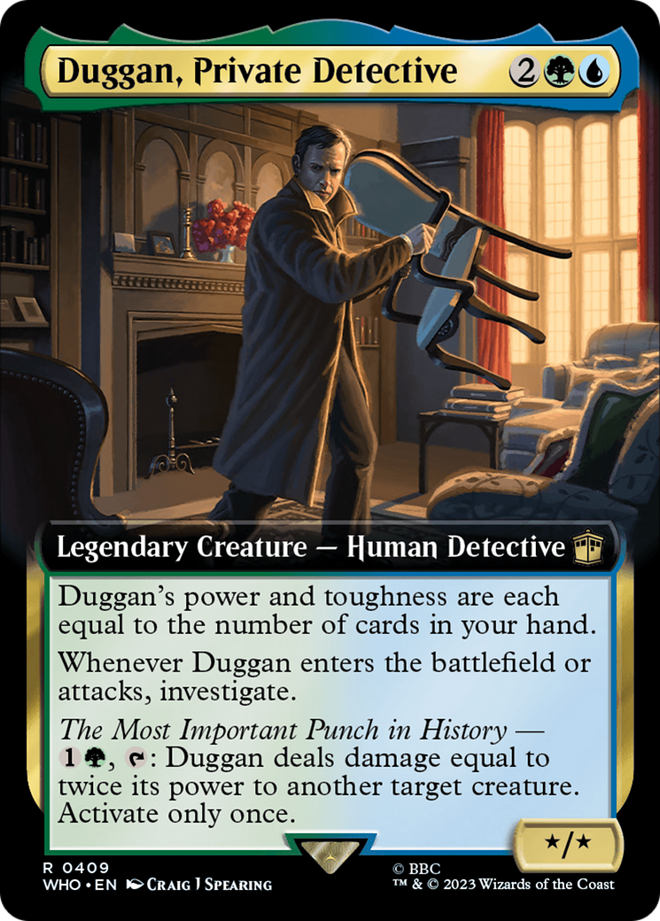 Duggan, Private Detective (Extended Art) [Doctor Who] | Mega City Incorporated