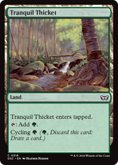 Tranquil Thicket [Duskmourn: House of Horror Commander] | Mega City Incorporated