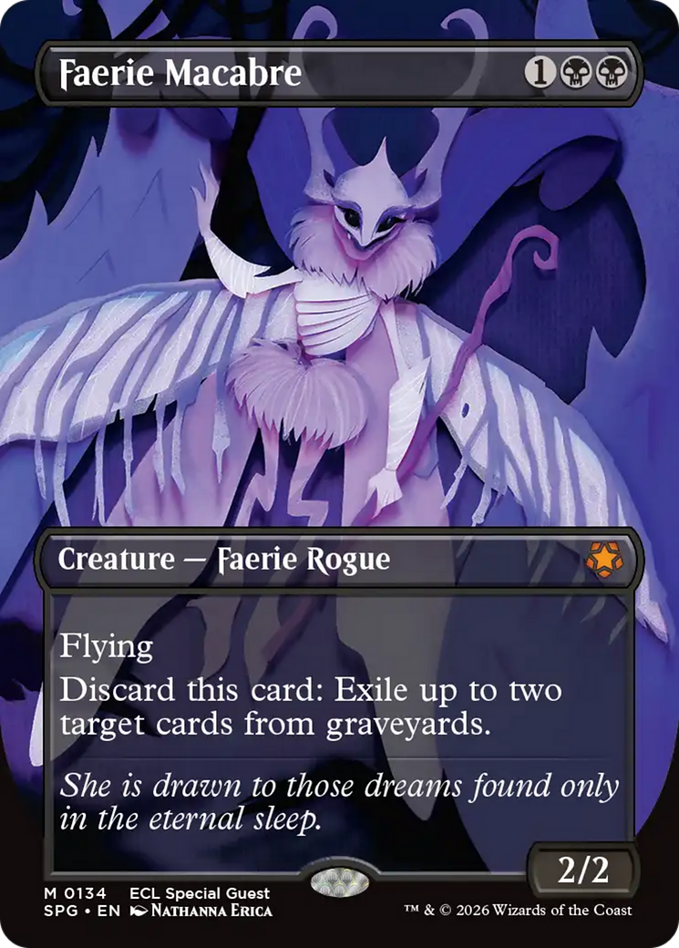 Faerie Macabre (Borderless) [Lorwyn Eclipsed Special Guests] | Mega City Incorporated