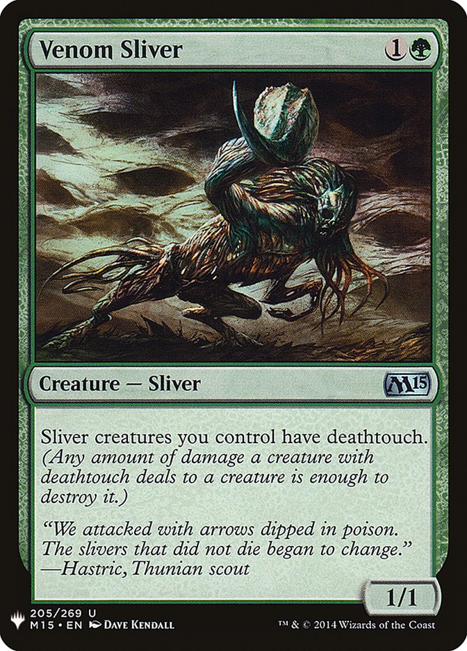 Venom Sliver [Mystery Booster] | Mega City Incorporated