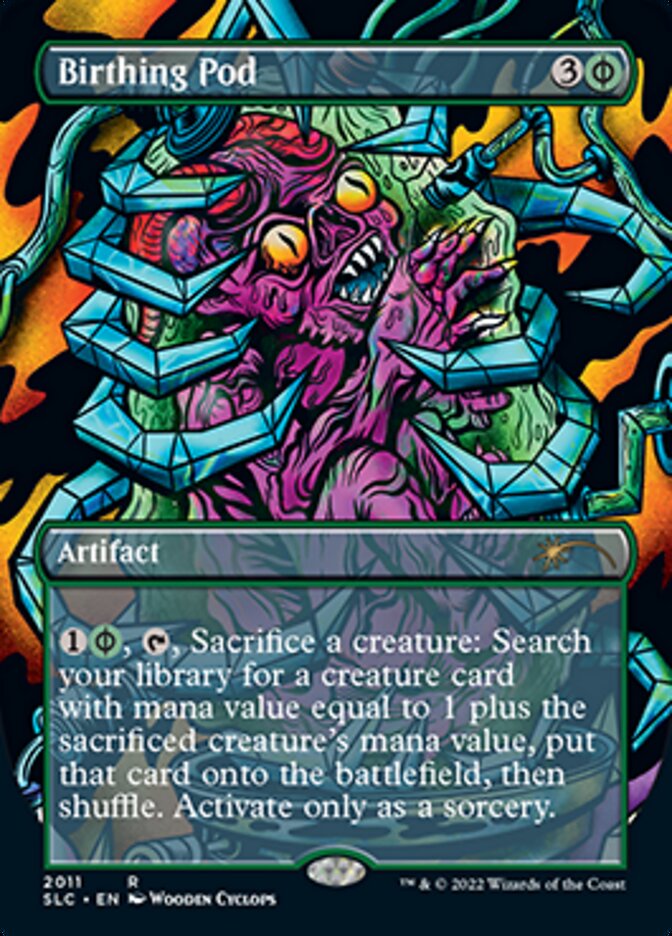 Birthing Pod (Borderless Alternate Art) [Secret Lair Countdown Kit] | Mega City Incorporated