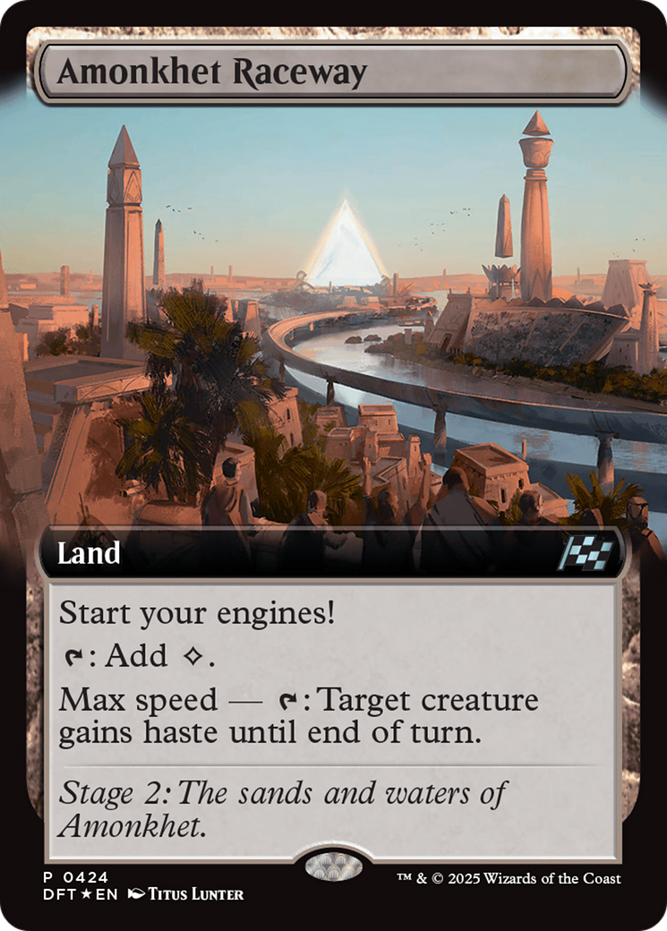 Amonkhet Raceway (Extended Art) [Aetherdrift] | Mega City Incorporated