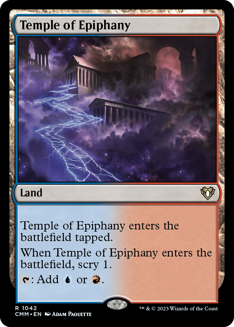 Temple of Epiphany [Commander Masters] | Mega City Incorporated