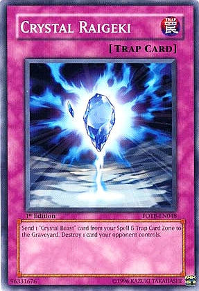 Crystal Raigeki [FOTB-EN048] Common | Mega City Incorporated