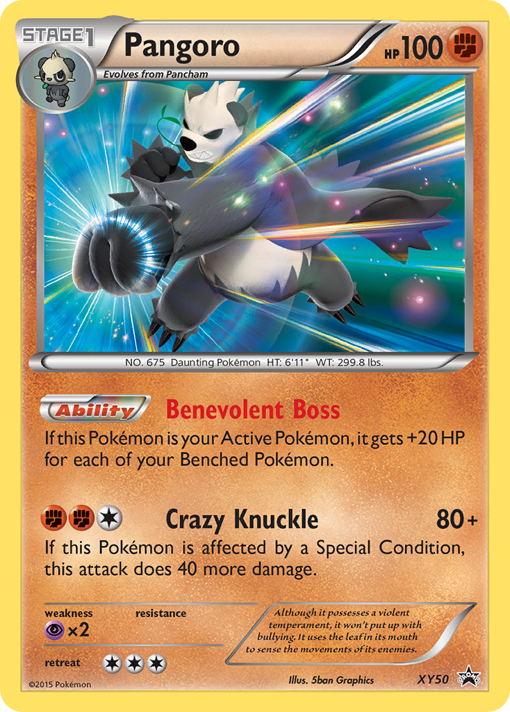 Pangoro (XY50) [XY: Black Star Promos] | Mega City Incorporated