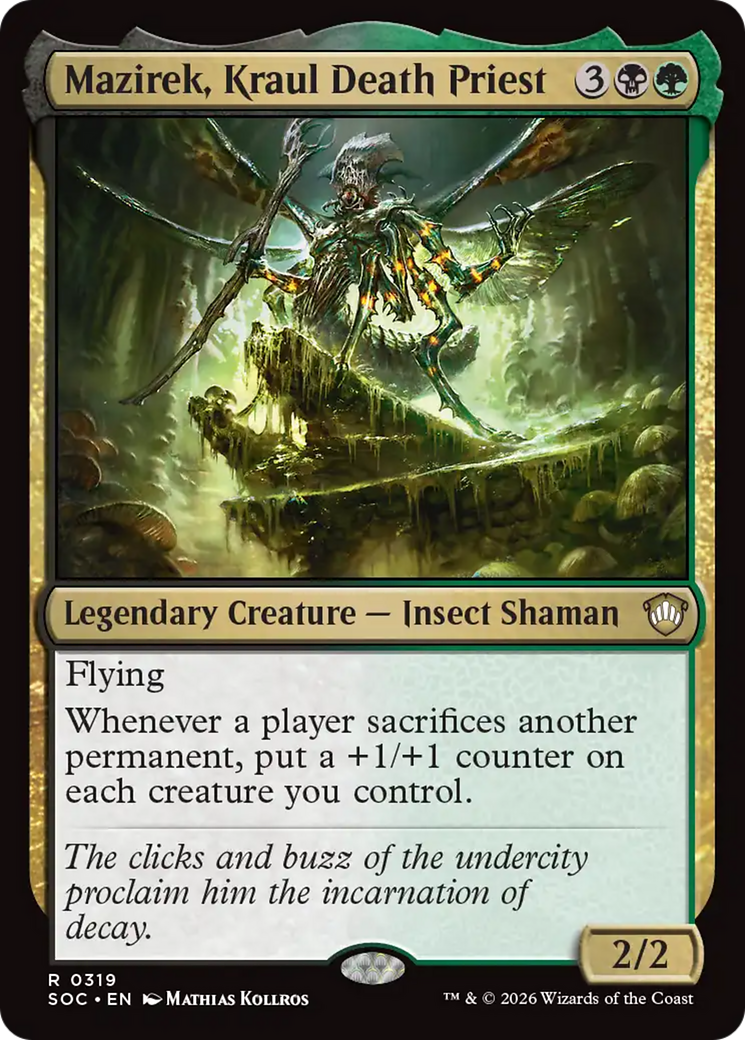 Mazirek, Kraul Death Priest [Secrets of Strixhaven Commander] | Mega City Incorporated