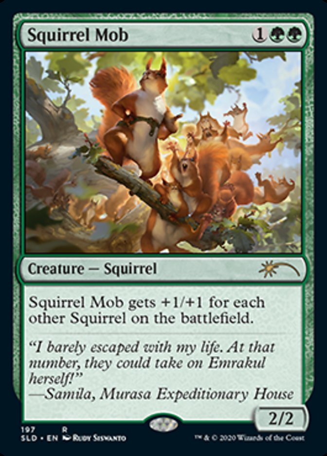 Squirrel Mob [Secret Lair Drop Series] | Mega City Incorporated