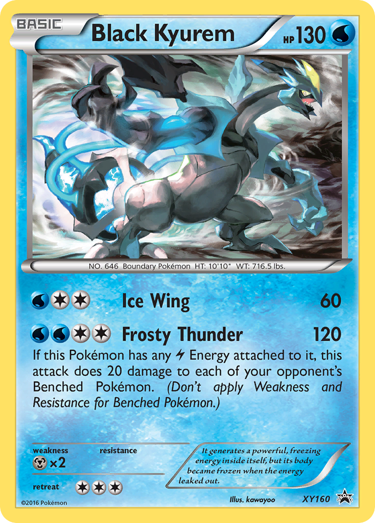 Black Kyurem (XY160) [XY: Black Star Promos] | Mega City Incorporated