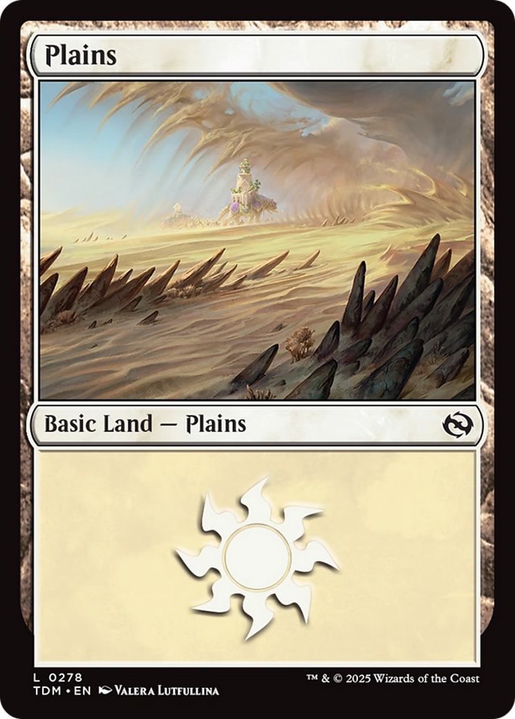 Plains (0278) [Tarkir: Dragonstorm] | Mega City Incorporated