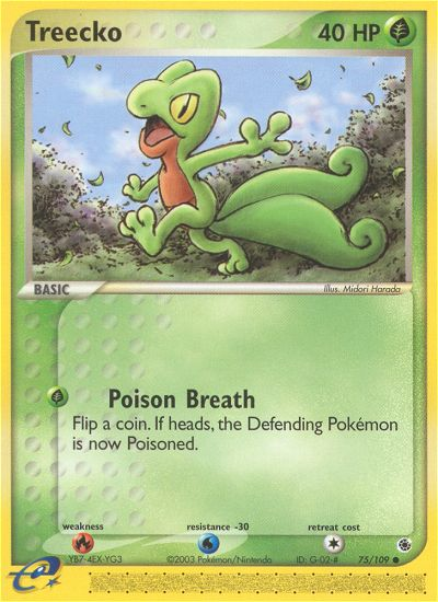 Treecko (75/109) [EX: Ruby & Sapphire] | Mega City Incorporated