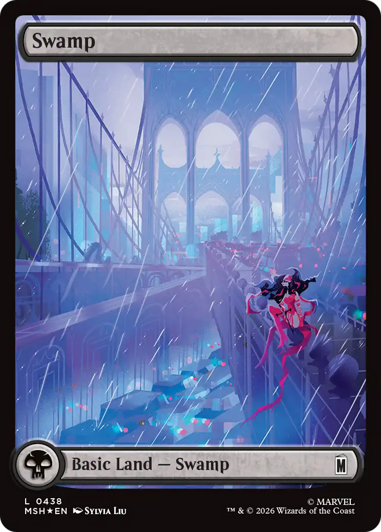Swamp (0438) (Surge Foil) [Marvel Super Heroes] | Mega City Incorporated
