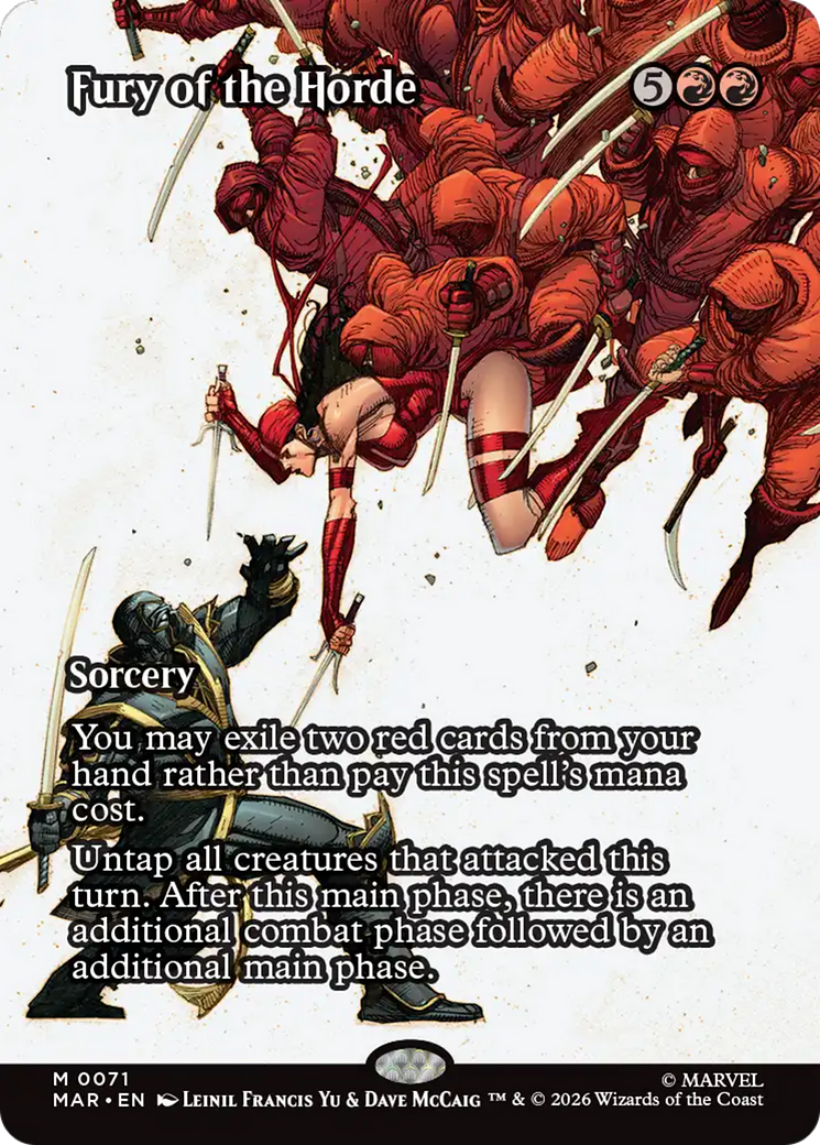 Fury of the Horde (Borderless) [Marvel Universe: Eternal-Legal] | Mega City Incorporated