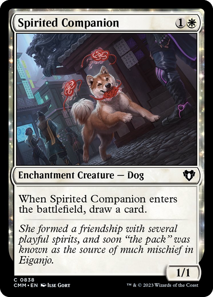 Spirited Companion [Commander Masters] | Mega City Incorporated