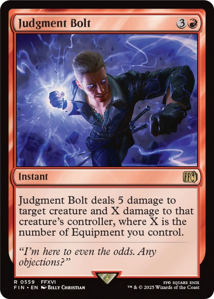 Judgment Bolt [FINAL FANTASY] | Mega City Incorporated